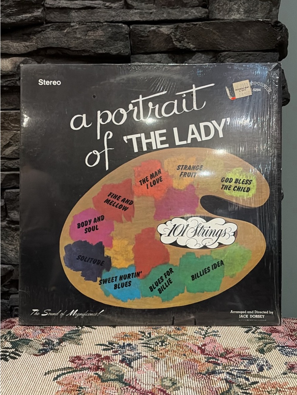 101 Strings - A Portrait of 'The Lady' Vinyl Record